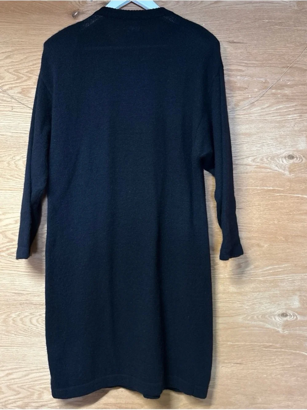 Carducci Vintage Black Embellished Knit Dress